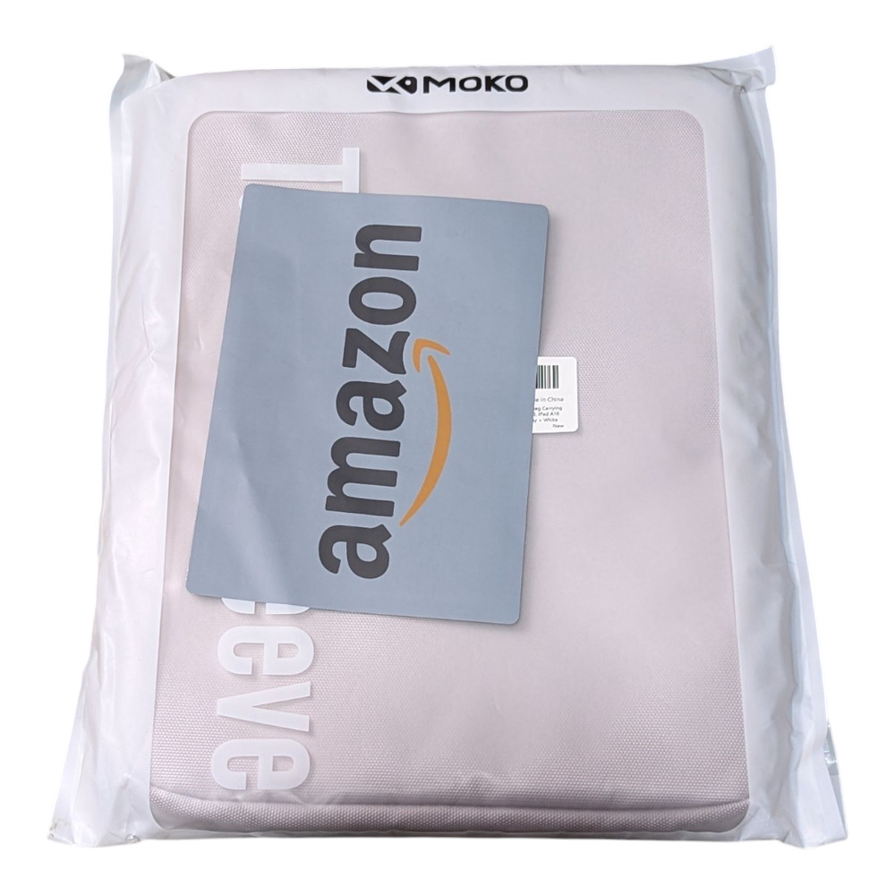 MOKO Tablet Case - Amazon - Fits 9-11"- New in Package - Soft Cushion Inside-Tan